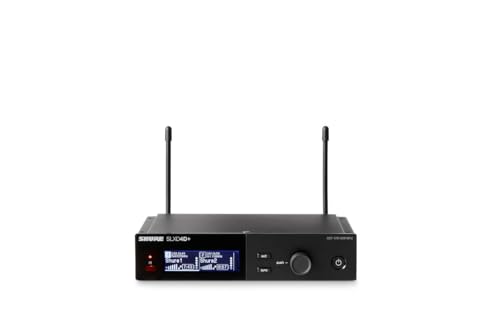 SHURE SLXD4D ワイヤレス受信機 SLXD4+ - SLXD4+ 1chデジタルワイヤレス受信機 - Shure 日本