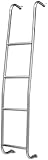 Surco 093TS Stainless Steel 4-Step Van Ladder - Compatible with 2014-25 Ford Transit Low Roof Vans