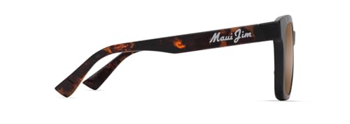 Maui Jim Honua AF Cat Eye Sunglasses, Matte Dark Havana/Hcl Bronze Polarized, Extra Large3