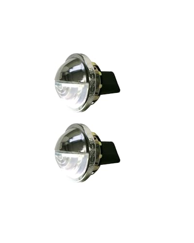 Peterson License Plate Utility Light Multi-pack (2) 298C LED Snap-In Style, White