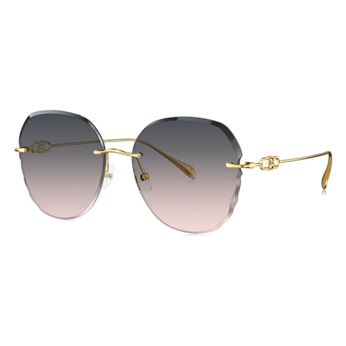 BOLON Women Lady Elegant Oversized Trendy Sunglasses, Exclusive Eyewear Brand of EssilorLuxottica