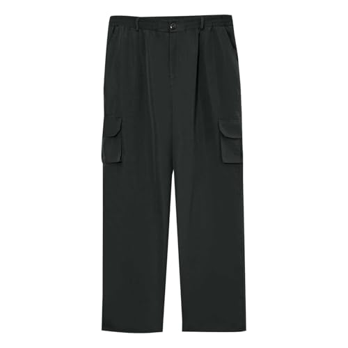 Chinos Pants Men Slim Fit Cargo Pants Stretch Relaxed Fit Jogger Sweatpants Straight Fit Hiking Work Pants w/Pockets 6