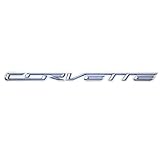 C7 Corvette Wall Emblem Script Large Metal Art 2014 and Newer Corvettes