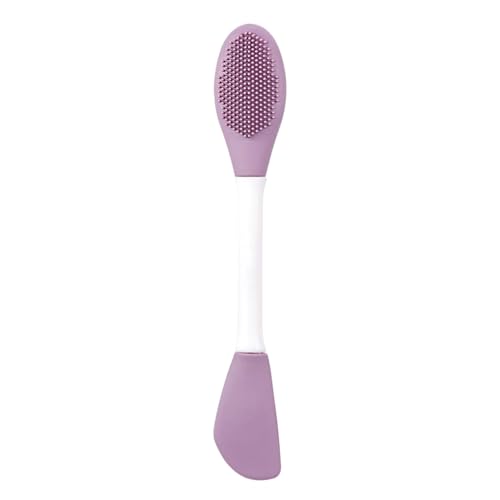 Cepillo de limpieza facial - Masaje facial de doble cabeza - Exfoliante - Herramienta de limpieza profunda - Mango ergonómico - Herramienta de aplicación facial - Herramienta para el salón profesional