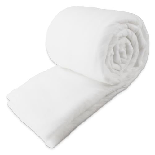 Skowund Upholstery Batting Dacron Polyester Cushion Wrap 1/2 Inch Thick Batting for Foam Padding Cushions and DIY Upholstery Projects
