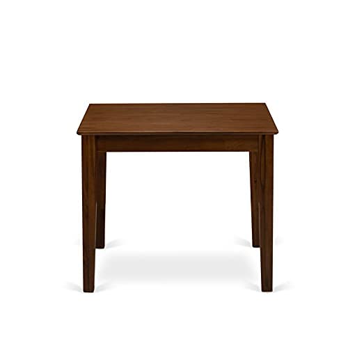 East West Furniture Oxt-Awa-T Oxford Square Kitchen Dining Table For Small Spaces, 36X36 Inch, Antique Walnut #TOP4