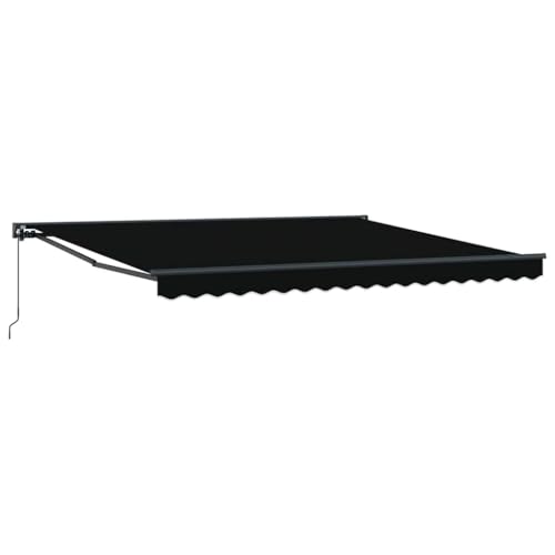 Auvent rétractable tissu polyester résistant aux intempéries contre la chaleur - 2