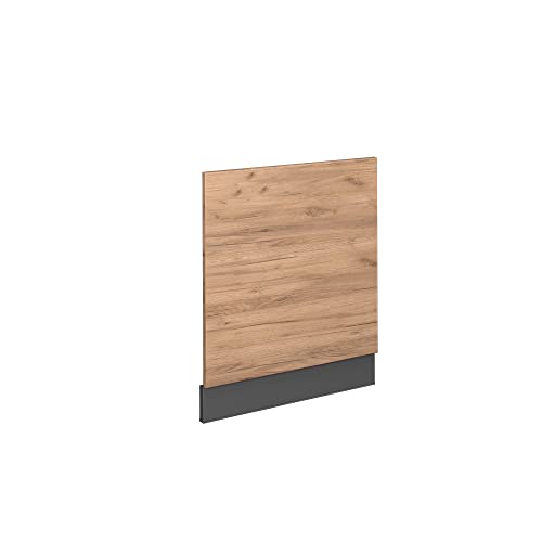 Vicco Frontblende Fame-Line, Goldkraft Eiche/Anthrazit, 60 cm ohne...