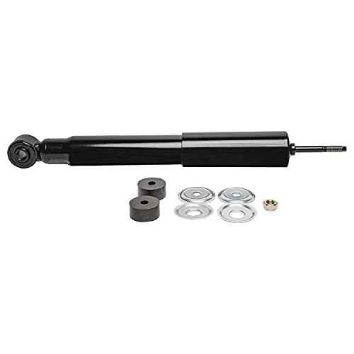 Image of Detroit Axle - 2 Front Shock Absorbers Replacement for 1999-2004 Silverado GMC Sierra 2500, 2001-2006 Silverado Sierra 3500, Silverado Sierra 1500HD 2500 3500 HD Avalanche Suburban Yukon XL 2500