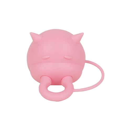 KESOTO Kuheuter Milchkartondeckel, 3D Gedruckter Milchflaschendeckel Umsteller für Boxen für Shop Thanksgiving, Rosa
