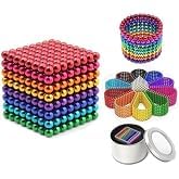 Magnetic Balls New Trending 216 Pcs Ball Toys for Kids - Educational Learning - New Trending 6x6 Cube with 6 Colors 5mm Balls with Metal Storage Tin (5mm Size) (1) Pack of 1-image-44