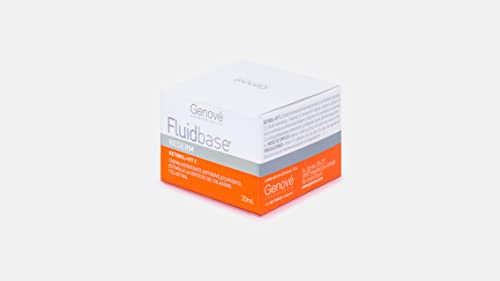 Fluidbase Rederm Retinol Vitamina C Antiaging | creme facial e pescoço hidratante antienvelhecimento, fornece hidratação, tom, elasticidade e renovação das células da pele, 30 ml