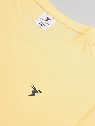 Image of TECHNOSPORT Men's Polyester Regular Fit T-Shirt