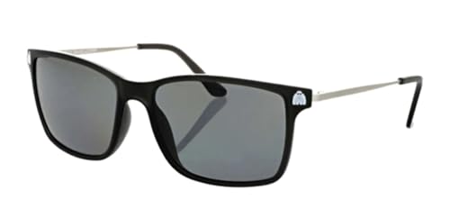Yeti Eyewear - Comfortably Rugged| Zyl | Frame Width 140mm (5.51in) | Polarized Smoke Lens, RX Ready |Glacier Black