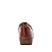 Alegria Women's Origin Orygin Wood Grain Leather Slip On Clog Borolo Red 9 M US