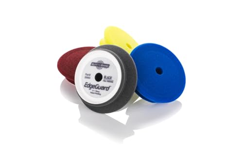 Image of Buff and Shine - EdgeGuard Foam Buffing Kit - Multicolor - 3 inch - Pack of 4
