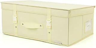 HANGERWORLD Small Ivory Wedding Dress Bridal Gown pH Neutral Space Saving Storage Travel Box with Acid Free Tissue