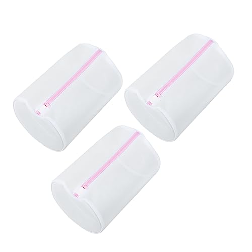 Malla de lavandería para ropa interior PRETYZOOM bolsas cilíndricas lavadora 2