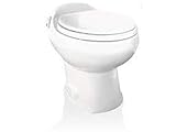 Thetford 33384 White Aria Toilet Seat and Cover Assembly