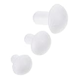 Artibetter 100Pcs Styropor Handwerk Schaum Pilze Weiß Schaum Ball für DIY Handwerk Modellierung Party Favors Floral Vermittlung Liefert