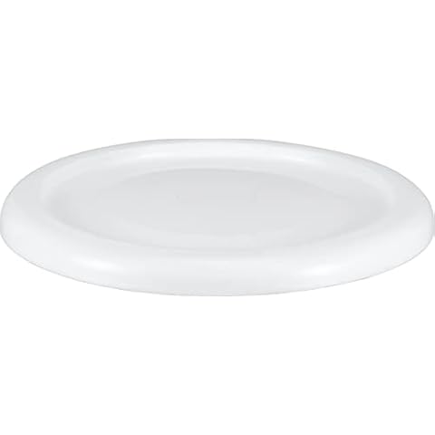 Axus Décor Plastic Paint Kettle Lid, Sturdy - Stable, airtight, Leak-Proof, for Paints and Paste Storage Containers, DIY Tool, Home and Professional Painting (White, 2.5 Litre) Cover