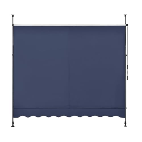 Store banne rétractable 100% polyester protection UV fenêtres