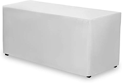 Gee di moda fitted tablecloth - 72 x 30 inch - white fitted recta…