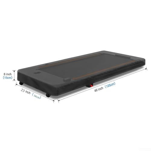 Cubierta impermeable para cinta de correr, cubierta impermeable para cinta de correr, cubierta plegable contra el polvo y la suciedad para uso doméstico (49 x 23 x 6 pulgadas) - imagen 2
