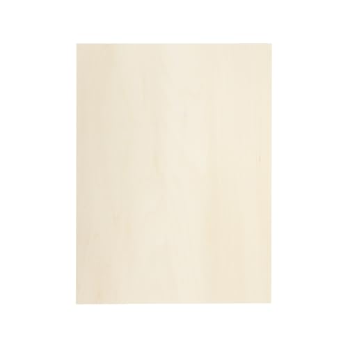 QUARKZMAN Tabla De Madera De Tilo 30 X 40 X 0.4cm Tableros De Madera Sin Acabar Contrachapado Para Manualidades Corte Laser Con Superficies Lisas