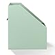 Rössler Papier 1318452651 - S.O.H.O. Stehsammler für DIN A4, mit Griff und beschriftbarem Einsteckschild, 11,5 x 26 x 31,5 cm, Mint, 1 Stück