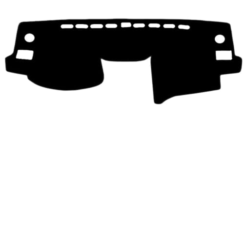 Accessoires de tapis de tableau de bord Subaru WRX pare-soleil noir