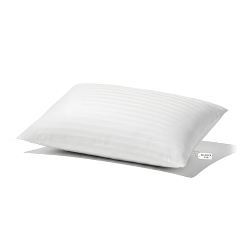 Image of Premium Soft Bed Pillow for Sleeping | Hypoallergenic Microfiber Filling | Hotel Quality Plush Support Cushion | Machine Washable Cotton Pillow | SleepHaven Luxury Pillow (1)