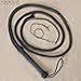Ardour Crafts Genuine Black Leather 8 Feet Long 8 Plait Weaving Bull Whip