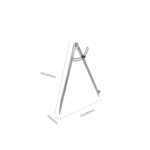 Compas à crayon robuste SEWACC pour tracer des cercles précis sans effort - 2