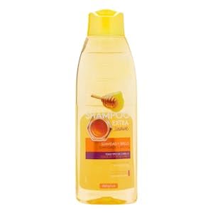 Champú Extra Suave todo tipo de cabello con extracto de miel Botella 750 ml Pack 2