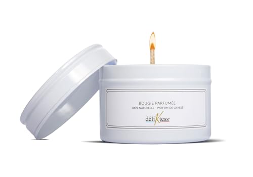 Bougies Parfumées d'Ambiance déliktess® - Parfums au choix - Fabriquées en France (Mangue)