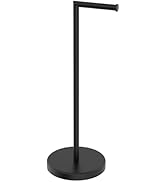 BWE Bathroom Toilet Paper Holder Stand Matte Black SUS304 Stainless Steel RV Modern Freestanding ...