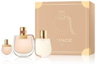 Chloe Nomade for Women 3 Pieces Hard Box Set (2.5 Eau de Parfum Spray + 3.4 Perfumed Body Lotion + 5 Ml Mini)
