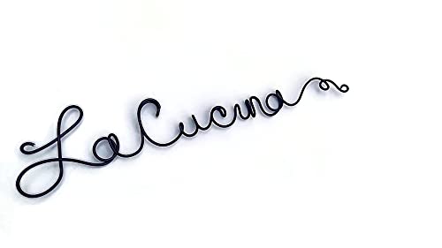 Small La Cucina Sign for Italian Themed Kitchen Decor Housewarming Gift