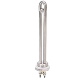 Calentador De Agua Portátil, Calentador De Inmersión De Alta Resistencia Mecánica Para Hornos Eléctricos Para Calderas De Agua Eléctricas Para Maquinaria De Termoformado(48V1500W)