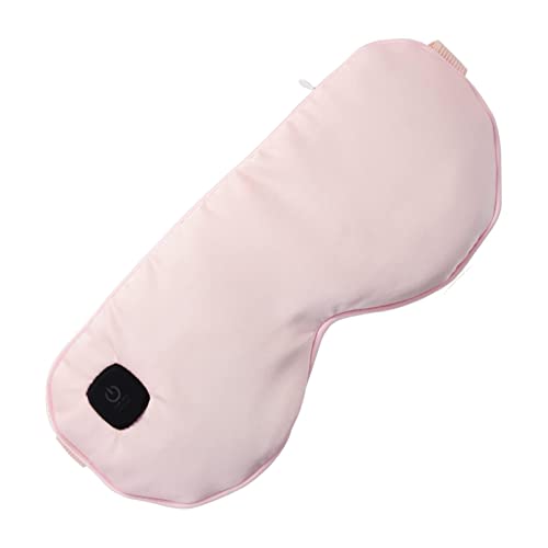 ホット アイマスク 充電式 コードレス 洗濯可能 USB 電熱式 睡眠用 安眠 遮光 圧迫感なし サイズ調整可能 昼寝/仮眠/旅行 収納袋付き メンズ レディ