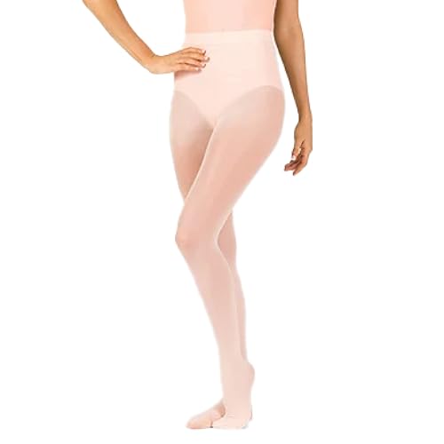Theatricals Adult Convertible Tight Pantyhose: Smooth Waistband for Comfort Ballet Pink S T5515