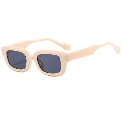 Lunettes de soleil rétro anti-éblouissement UV400 à petite monture pour hommes femmes