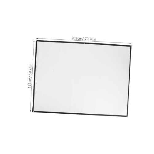 Pantalla portátil para proyector blanca OSOLADY miniatura 2
