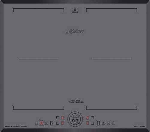 Kaiser KCT 6730 FIG Table de cuisson autarcique à induction 60cm, Free Zone avec POWER Induction Boost, table de cuisson en vitrocéramique, plan de cuisson...