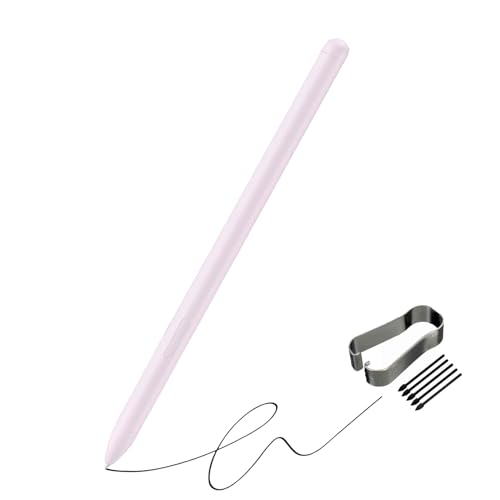 Stylet pour Galaxy Tab S9 FE : votre compagnon de prise de notes lavande au bureau
