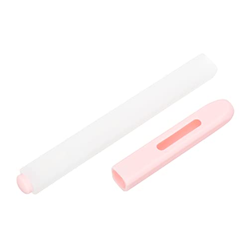 Holibanna Funda para Lápiz de Silicona Translúcida Antideslizante Compatible con Apple Pencil Protectora y Decorativa para Stylus Color Rosa