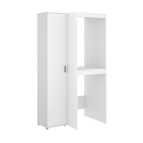 DEKIT - Conjunto DE Mueble Alto para Lavadora Y Secadora con ALMACENAJE 190x102,3x62cm