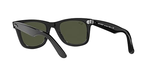 Image of Ray-Ban Rb2140f Original Wayfarer Low Bridge Fit Square Sunglasses for Men for Women