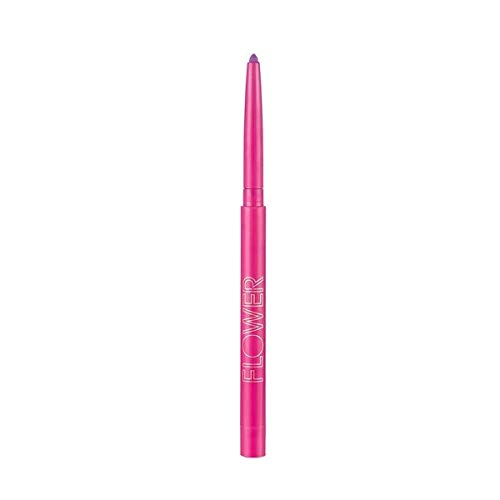 Flower Beauty Petal Pout Lip Liner - Smooth & Creamy Lip Liner with Pigment Rich Color, Prevents Feathering of Lip Color, Comes with Built-in Sharpener (Violet)